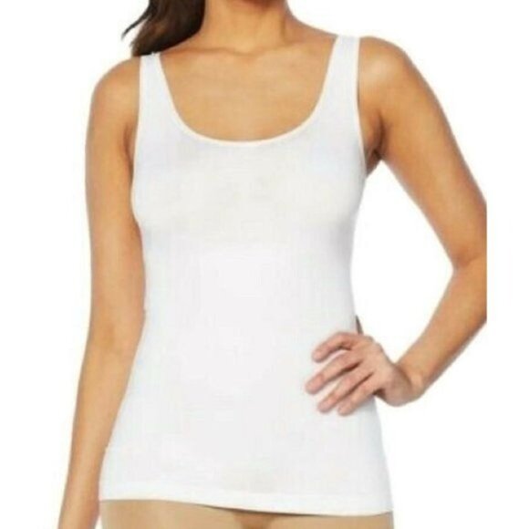 Yummie 2 Way Stretch Reversible Neck Tank 1X/2X - Picture 1 of 3